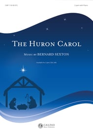 The Huron Carol Two-Part choral sheet music cover Thumbnail